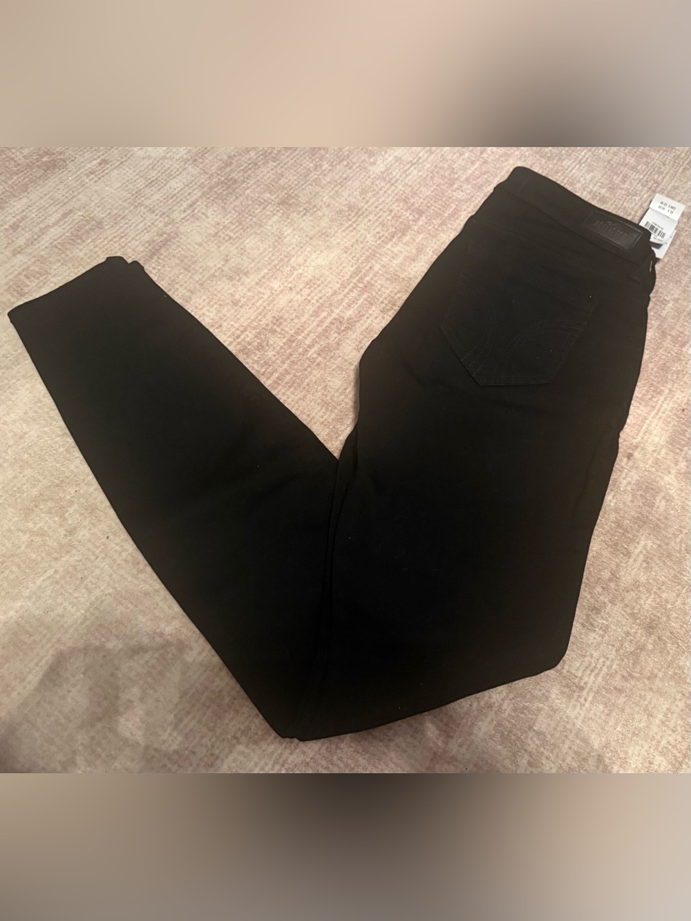 Hollister Black Curvy Low-Rise Super Skinny Jeans NWT $49.95 size 4L W27